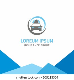 Insurance logo, Car insurance, logo vector template