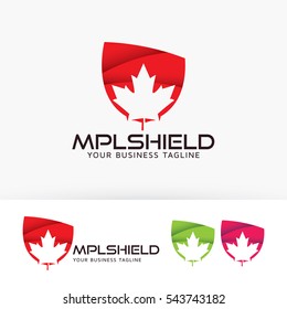 Insurance logo design. Finance, Protection Environment and Insurance logo concept. Vector logo template