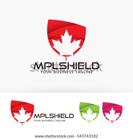 Insurance logo design. Finance, Protection Environment and Insurance logo concept. Vector logo template