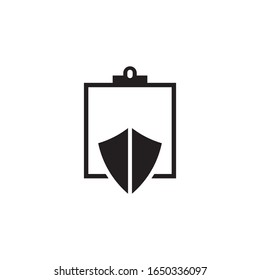 Insurance logo template vector icon design