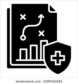 Insurance Planning Icon Element For Design