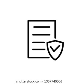 insurance policy icon