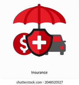 Insurance or Policy Icon Concept