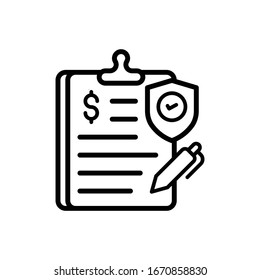  Insurance Policy Vector illustration. EPS 10