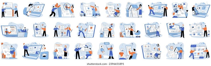 Insurance policy vector illustration. To protect is to plant garden financial security, cultivating landscape lasting assurance The agreement is health map, guiding you through landscape financial