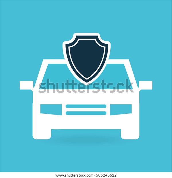 insurance protection car money safety design\
vector illustration