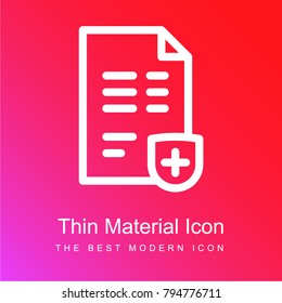 Health Insurance Icon Medical Icon Vector Stock Vector (Royalty Free ...