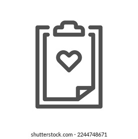 Insurance and related icon outline and linear vector.