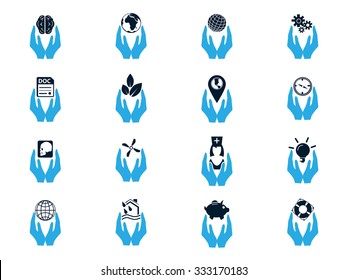 Insurance simply symbol for web icons
