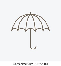 Insurance, Umbrella Icon