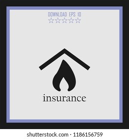 insurance vector icon