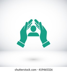 insurance vector icon