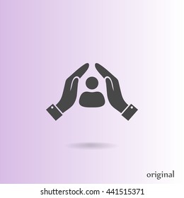 insurance vector icon