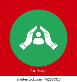 insurance vector icon