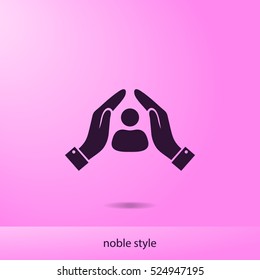 insurance vector icon