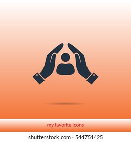 insurance vector icon