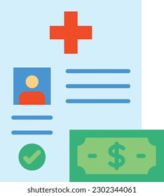 Icono vector de seguro. Se puede usar para imprimir, móviles y aplicaciones web.