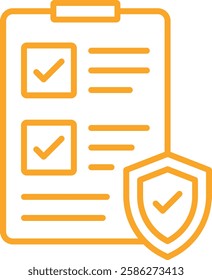 Insurance vector icon. Can be used for printing, mobile and web applications.