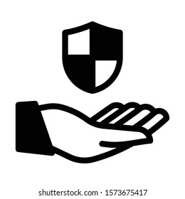 insurance vector icon for web design and other