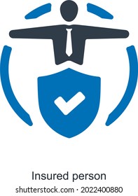 Insured Person Plan Icon Consider