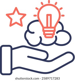 Intangible Asset Icon Element For Design