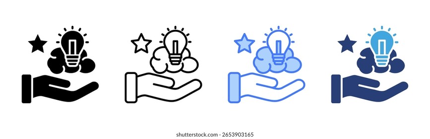 Symbolblatt für immaterielle Anlagegüter - Mehrfachformatsammlung