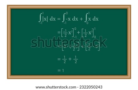 Integral of absolute value of x. Mathematics resources for teachers and students.