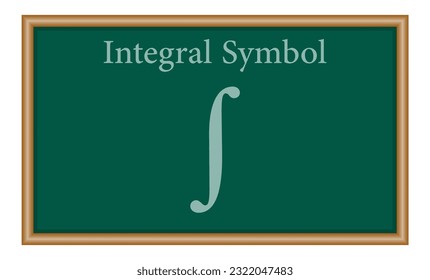 Integral symbol in mathematics. Mathematics resources for teachers and students.