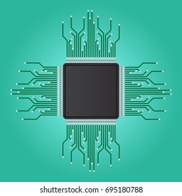 Integrated Circuit. Vector