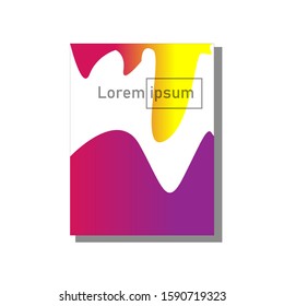 an integrated and clean abstract three-poster design