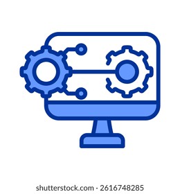 Integrated System Icon Element For Design