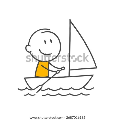Integrating with the Vast Waters Inner Peace Achieved Alone at Sea.