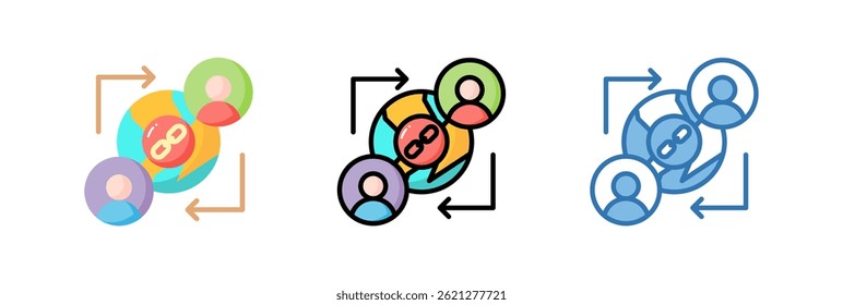 Integration Icon Element For Design