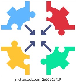 Integration Icon Element For Design