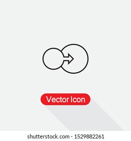 Integration Icon Vector Illustration Eps10