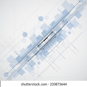 Integration and innovation technology. Best ideas for Business presentation model