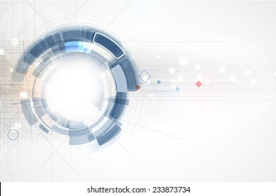 Integration and innovation technology. Best ideas for Business presentation model