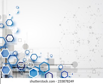 Integration and innovation technology. Best ideas for Business presentation model