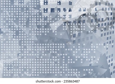 Integration and innovation technology. Best ideas for Business presentation model