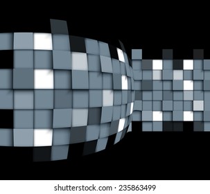 Integration and innovation technology. Best ideas for Business presentation model