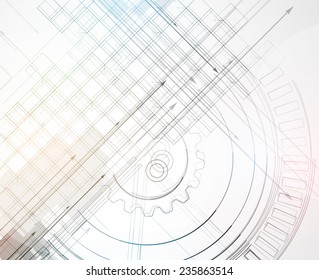 Integration and innovation technology. Best ideas for Business presentation model