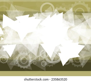 Integration and innovation technology. Best ideas for Business presentation model