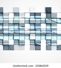 Integration and innovation technology. Best ideas for Business presentation model