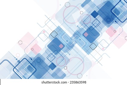 Integration and innovation technology. Best ideas for Business presentation model