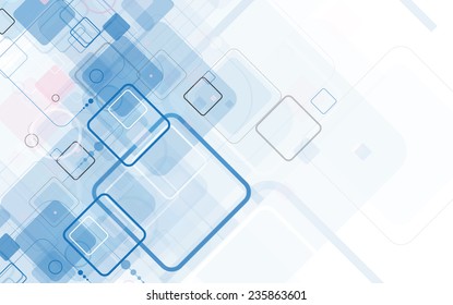 Integration and innovation technology. Best ideas for Business presentation model
