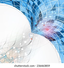 Integration and innovation technology. Best ideas for Business presentation model