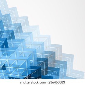 Integration and innovation technology. Best ideas for Business presentation model