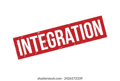 Integration Rubber Stamp Seal Vector