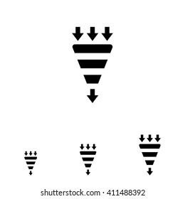 Integration sign icon