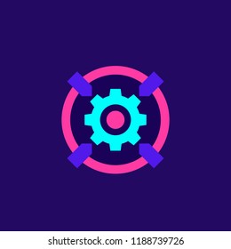 Integration system icon for web and apps